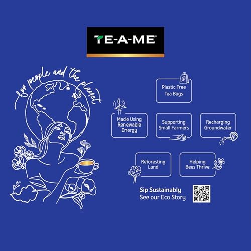 Image of TE-A-ME Assam Exclusive Black Tea Bags - 400 Tea Bags (100 x 4) | Premium Assam Black Tea