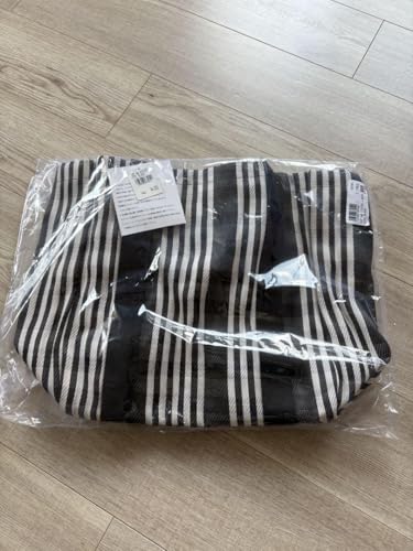 AN^X ACTUS STRIPE TOTE BLACK g?gobO XgCu