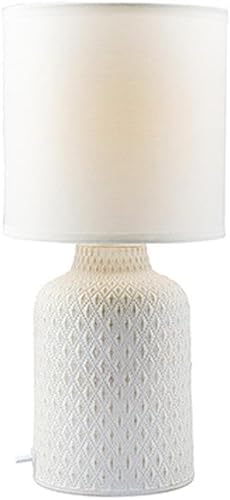 Eurolux - Castile Table Lamp E27 1 x 40w - White