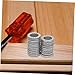 CIYODO 20pcs Washers Assorted Steel Locking Washers Interlocking Teeth Secure Lock for Industrial Home Applications