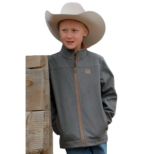 The Cinch Boy's Charcoal/Copper Bonded Jacket