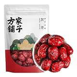 Datteri Rossi Essiccati 250g – Giuggiole Cinesi Naturali Senza Additivi Dolci e Morbidi Snack Salutare Ideali per Tè Cucina e Dolci Vegani e Senza Glutine