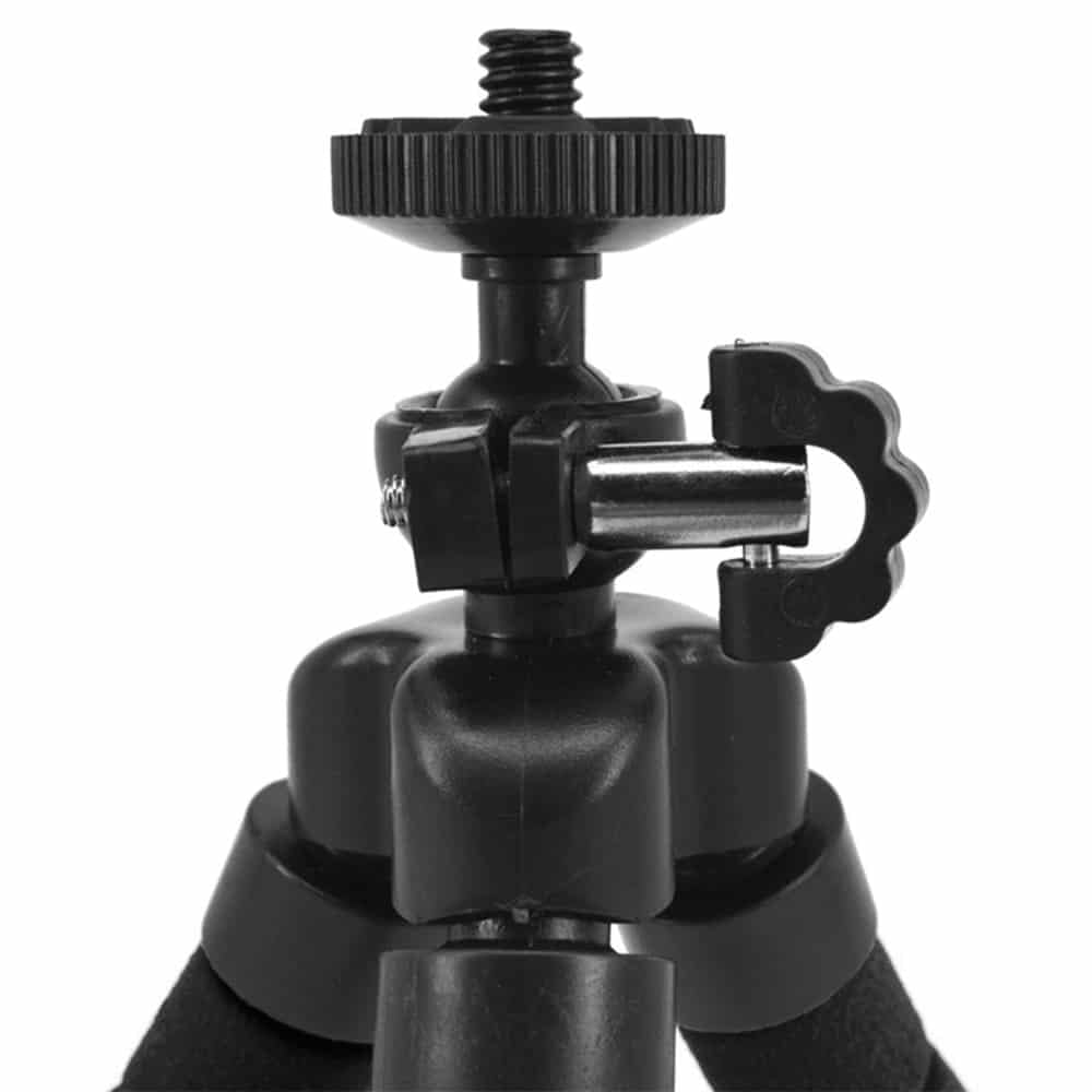 Ysnzaq Octopus Handy-Stativ – Magnetisch, Flexibler Arm, 360° Drehbar, Mit GoPro-Adapter (für Smartphones & Actioncams)