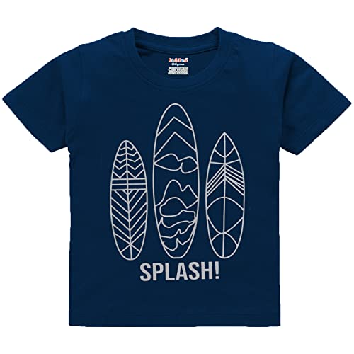 Image of kiddeo Boys Cotton Halfsleeve T Shirts (Pack of 3)