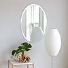 Better Bevel 20 x 27 Frameless Oval Mirror | 1 Beveled Edge | Copper-Free | Bathroom Wall Mirror