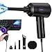 Goweto Compressed Air Duster - Air Blower - Keyboard Cleaning Kit - Energy Efficient - Environmental Alternative to Spray Air Can - 5.74 oz Powerful Motor(Purple) -  AD08A