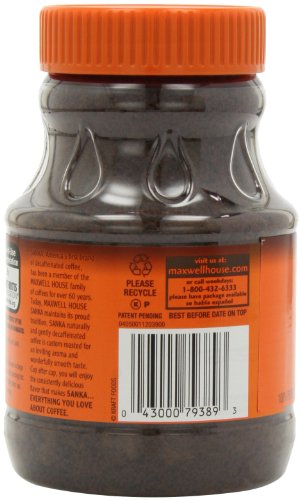 Sanka Instant Decaf Coffee, 8 Ounce Jar (Pack of 4) - Thumbnail 5