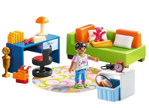 PLAYMOBIL Dollhouse 70209 Jugendzimmer mit Mädchenfigur und Zubehör, Ab 4 Jahren
