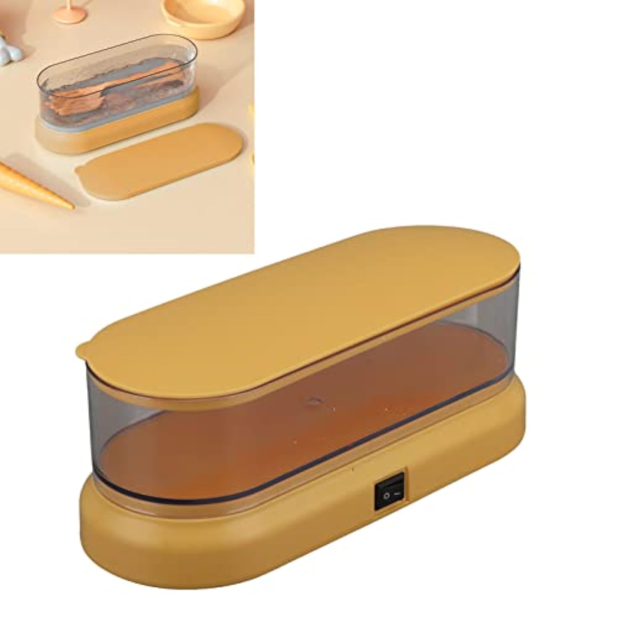Ultrasound Jewelry Cleaner, Compact High Efficiency Machine