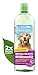 TropiClean Fresh Breath Dog Dental Water Additive - Dog Breath Freshener For Hip & Joint Support, 33.8 Ounce