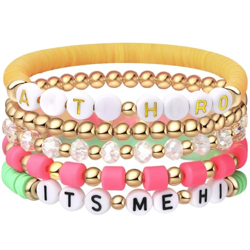 Image of RUIQUAN Inspired Bracelets Friendship Bracelets Gifts For Girls Boys Women Music Lover Fans(Itsmehi)