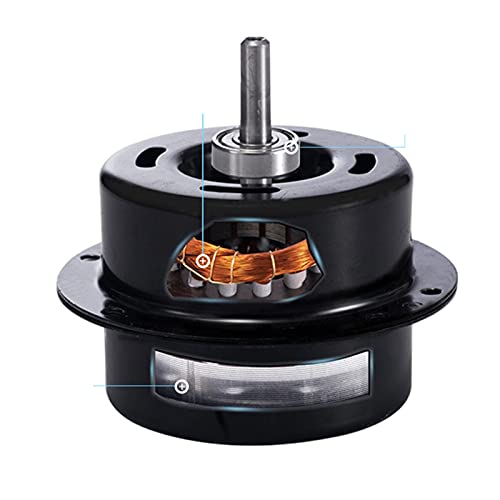 Quiet 4” Inline Duct Fan 310 Cfm Ventilation Kitchen Exhaust Fans Blower Fan Ductless Bathroom Exhaust Fan Ventilation For Kitchen Heating Cooling Booster, Ducting, Vents, Bathroom, Black + Red #TOP6