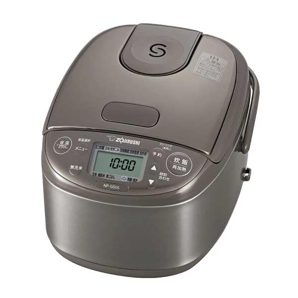 Amazon | 象印マホービン 炊飯器 3合 ステンレスブラウン NP-GS05-XT