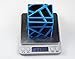 Cuberspeed Ghost 3x3 Blue Magic Cube 3x3 Ghost 3x3x3 Speed Cube with Black Carbon Fiber Stickers