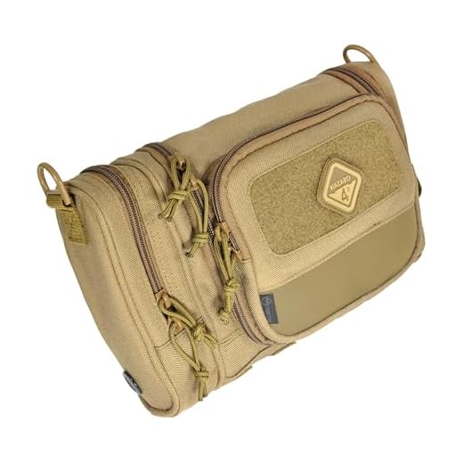 HAZARD 4 Reveille: Rugged Grooming Kit/Heavy-Duty Toiletry Bag - Coyote