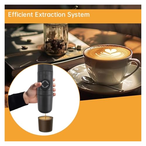 Cafetera Expreso Manual Portátil 70 mL para Viaje miniatura 6