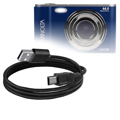 BoxWave Cable Compatible with Minolta MND20 - DirectSync Cable, Durable Charge and Sync