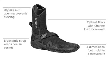 XCEL Drylock Split Toe Boot 3mm