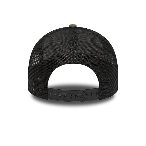 New Era A Frame Trucker Cap Distressed Scrambler Ducati Oliv - vue 5