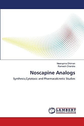 Noscapine Analogs: Synthesis,Cytotoxic and Pharmacokinetic Studies