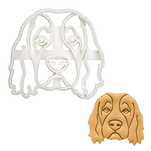Irish Red and White Setter Face cookie cutter, 1 piece - Bakerlogy