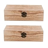 Boîtes de rangement en bois – polies à la main et finies avec soin, elles sont lisses et présentent un aspect agréable. boîtes à souvenirs avec couvercles