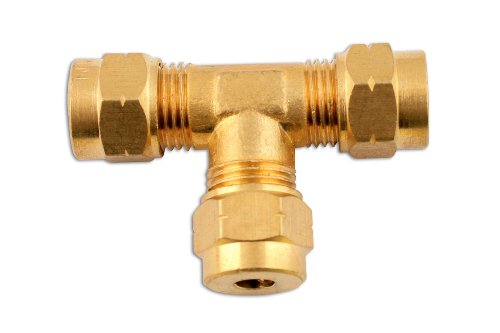 Raccordement en T laiton 8mm Connect 31122 haute résistance en pack de 5