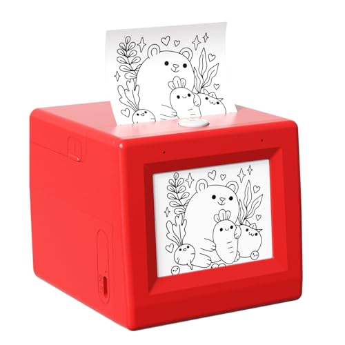 Reviews de Máquinas para hacer pegatinas , listamos los 10 mejores. 44 JUMP HERO Ai Máquina para hacer pegatinas, mini fabricante de pegatinas para niños, pegatinas e impresora fotográfica, pequeña máquina de calcomanías térmicas portátil para...