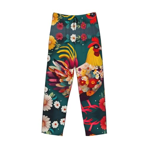 Pantalon de pyjama long en taille élastique et jambes larges ultra doux