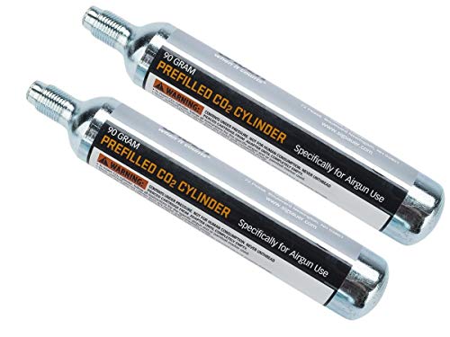 4 x PAINTBALL / AIR RIFLE Prefilled Co2 BOTTLES / TANKS 88GRAM