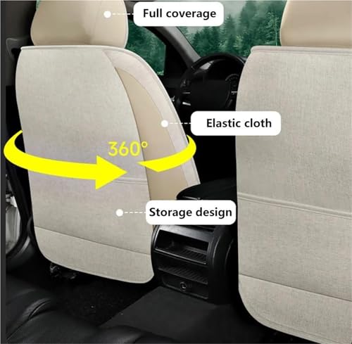 Housses siège auto 5 places rénovation sièges abîmés pour Clio - 5