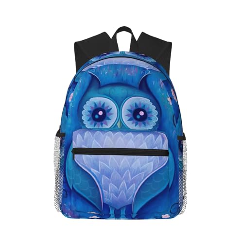 Sac à dos PC 15,7 pouces EdWal bleu soulage le dos avec style