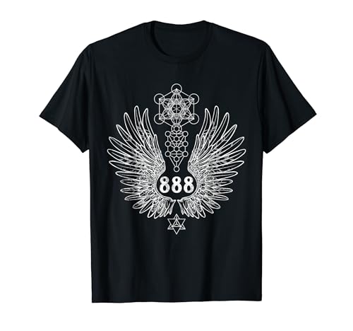 エンジェルナンバー888神聖幾何学 Tシャツのサムネイル