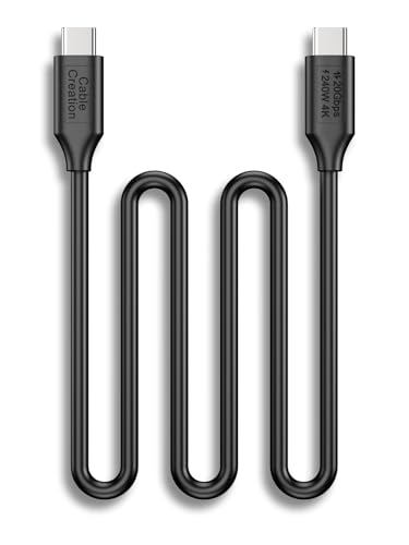 Image of USB 3.2Gen 2x2 Cable,USBC to C for MacBook, iPhone 17,iPad, SSD, Dock,3ft