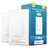 3 Way Smart Switch, Meross Smart Light Switch Compatible with Apple Homekit,Siri,Alexa,Google Home &...