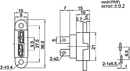 Fusíveis 5 peças 30A AMP lâmina de carro caixa de fusível padrão para carro barco com tampa