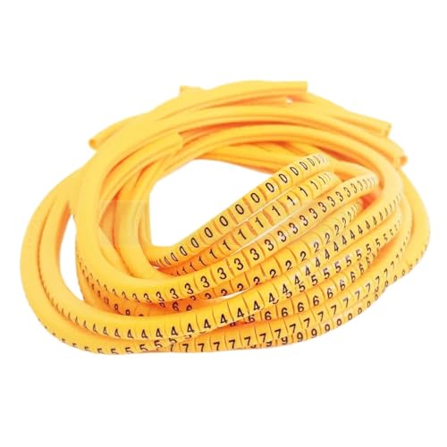 Étiquettes de marquage de fil 1,5 mm² isolantes et numérotées pour câbles