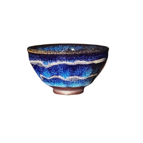 Tasse à thé colorée JianZhan Tenmoku en porcelaine faite à la main A39