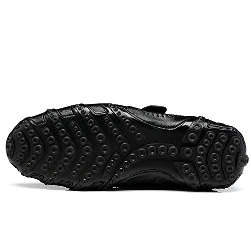 BIFINI Men's Comfort Driving Car Leather Slip-on Loafers Boat Shoes4