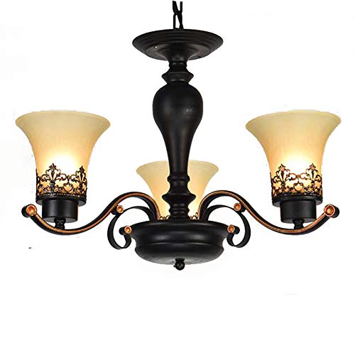 Plafonnier réglable pour cuisine et garage lustre vintage bronze