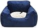 Seggiolino Auto per Cani Lavabile in Auto Rimovibile Rimovibile Letto per Cani Portatile Piccoli Cani Medi Seggiolino Auto per Animali C 55x50x30cm (22x20x12 Pollici)-D_55x50x30cm (22x20x12inch)