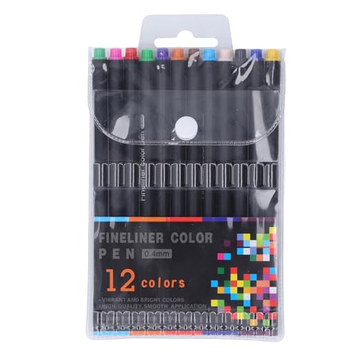 Sublimationstintenstift-Set, 12 Lebendige Farben, Professionelle Sublimationseffekte, Kompatibel mit Explore, Explore One, Explore Air, Explore Air2, Maker