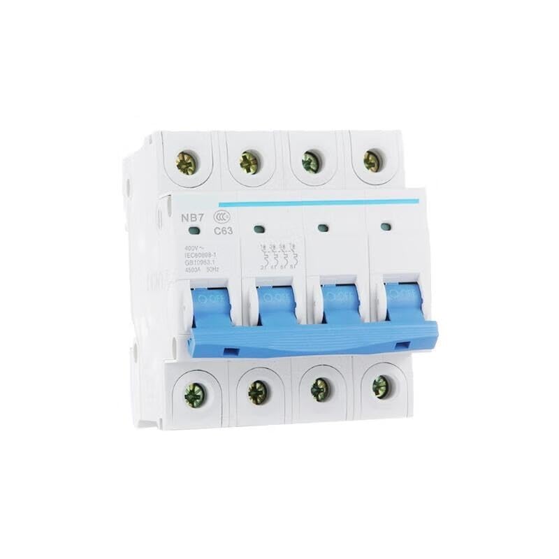 Disjoncteur magnetothermique NB7 4P C63 pour armoire electrique