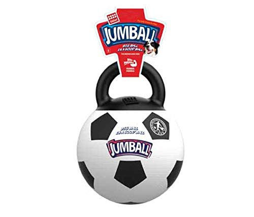 Gigwi Jumball  Soccer Ball With Rubber Handle Size-Medium