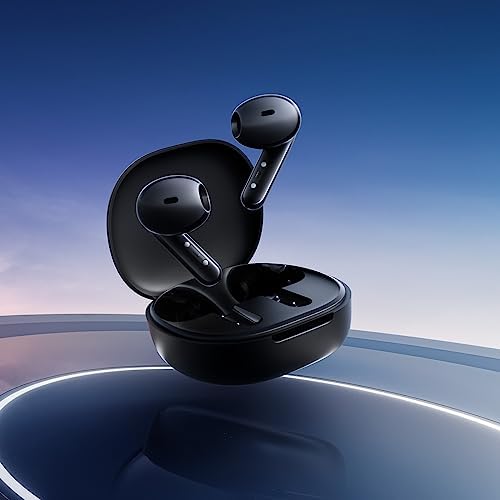 Xiaomi Redmi Buds 4 Lite, Słuchawki Bluetooth 5.3, Redukcja szumów AI, Bezprzewodowe ładowanie, do 20 godzin baterii, szybkie łącze Google, dynamiczny sterownik 12 mm, odporny na wodę IP54