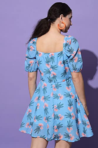 Image of SHOPPING QUEEN Women's Viscose Skater Dress
