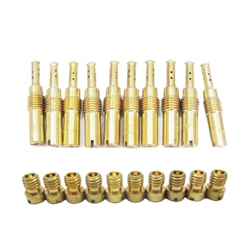 Kit de gicleurs principaux et lents pour carburateur PWK Keihin OKO 10 pièces