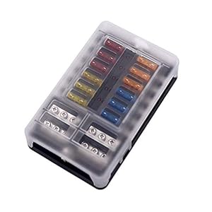 Offgridtec 12-Fach Flachsicherungshalter mit LED