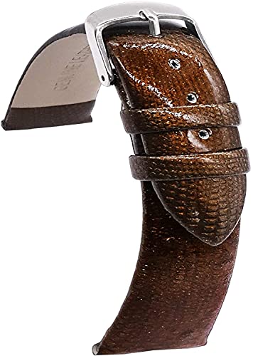 Sangle de montre en cuir carbone robuste pour éviter l'usure de bracelet