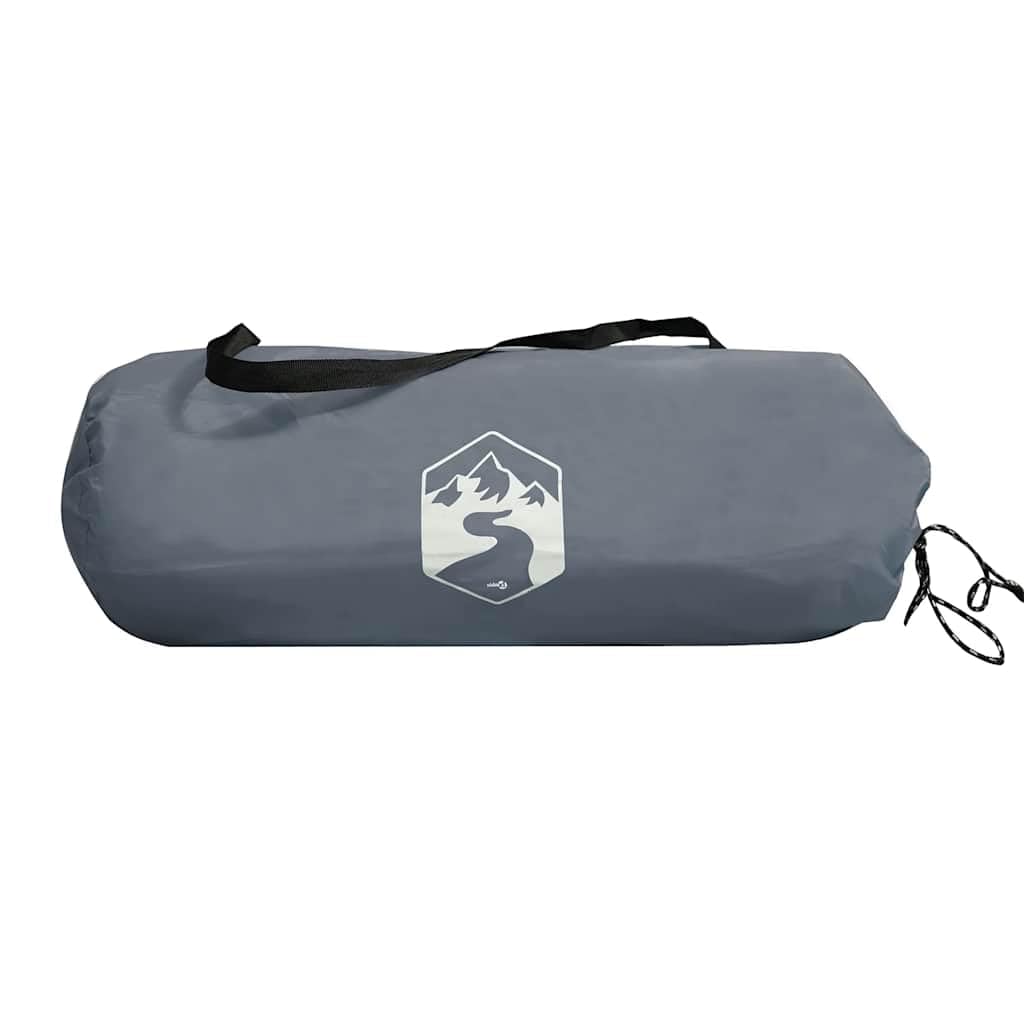 Namiot kempingowy kopułowy dla 3 osób, pomarańczowy, wodoszczelny, 213 x 213 x 132 cm, z przyłączem E, łatwy do przenoszenia, idealny do aktywności na świeżym powietrzu i na kemping